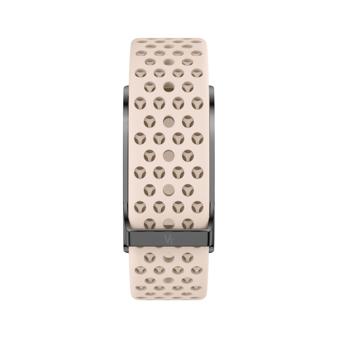 VitaTrack ONE - Capteur de Santé Intelligent - Bracelet Sport Rose Poudré - Vitatrack