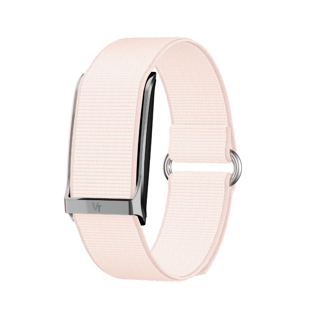 Bracelet Vitatrack One rose poudré nylon - Vitatrack