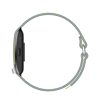 VitaTrack ONE - Capteur de Santé Intelligent - Bracelet Nylon Tressé Nuit Étoilée - Vitatrack