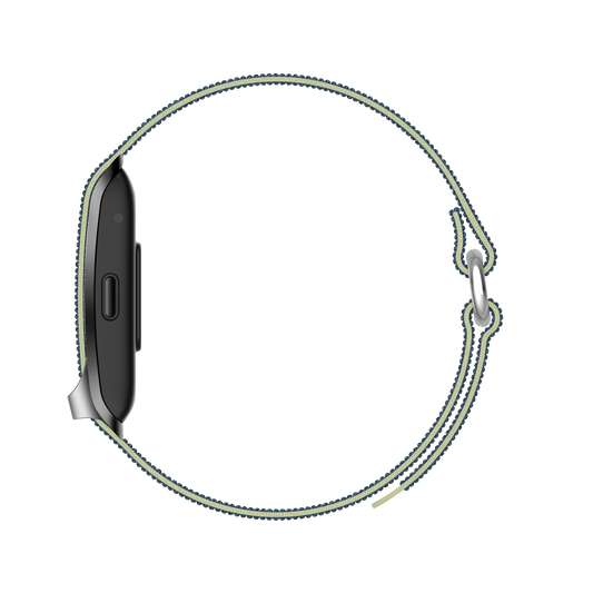 VitaTrack ONE - Capteur de Santé Intelligent - Bracelet Nylon Tressé Nuit Étoilée - Vitatrack