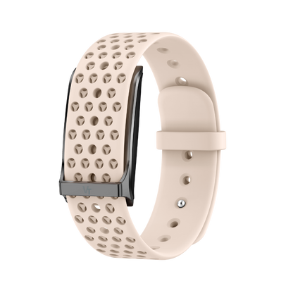 VitaTrack ONE - Capteur de Santé Intelligent - Bracelet Sport Rose Poudré - Vitatrack