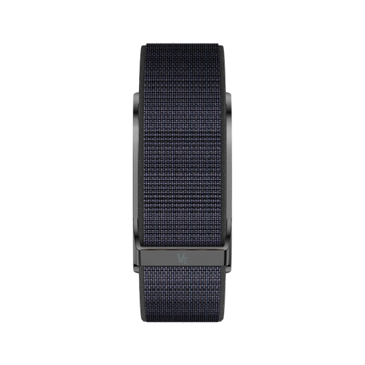 VitaTrack ONE - Capteur de Santé Intelligent - Bracelet Nylon Tressé Onyx - Vitatrack